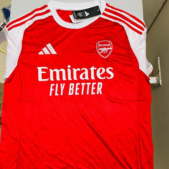 Arsenal London Jersey 25/26 Home Football Soccer Shirt Sizes M L XL NWT on Sale - Picture 1 of 7